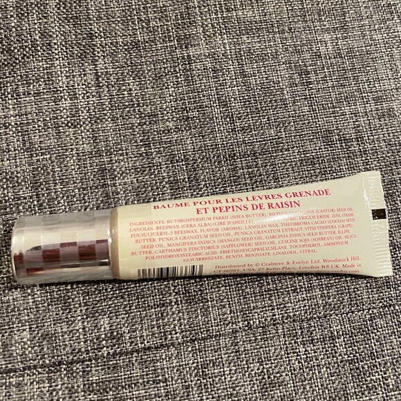 Crabtree and Evelyn Pomegranate and Grape Seed Lip Butter NWT SEALED - Picture 2 of 2